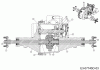 Cub Cadet GTX 2100 14A-3GE-603 (2016) Ersatzteile Achstrichter, Bremse, Differential, Radnaben