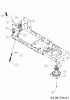 Troy-Bilt Horse XP 46 13AX79KT309 (2017) Listas de piezas de repuesto y dibujos Deck engagement, Engine pulley