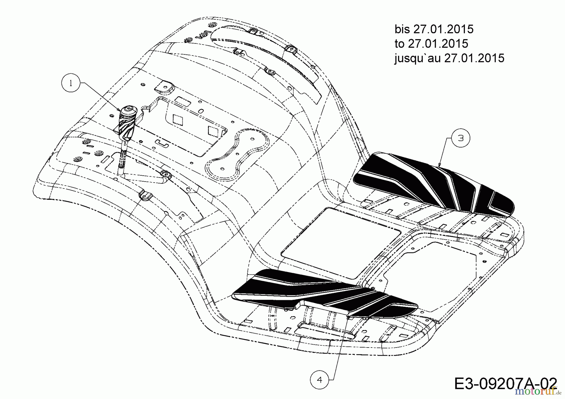  Cub Cadet Rasentraktoren LX 42