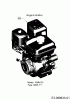 Troy-Bilt Horse 20" 21A-682T766 (2016) Ersatzteile Motor Briggs & Stratton