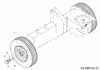 Troy-Bilt TB 33 LS 24BL59M5766 (2018) Spareparts Wheels