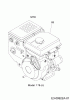 Troy-Bilt TB 33 LS 24BL59M5766 (2018) Listas de piezas de repuesto y dibujos MTD Engine