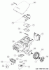 Robomow RC308 (White) PRD7006CW (2016) Listas de piezas de repuesto y dibujos Basic machine