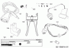 Robomow RC302 (White) PRD7002AW (2014) Ersatzteile Kabel, Kabelanschluß, Regensensor, Werkzeug