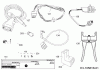 Robomow RC304 PRO (White) PRD7004W2 (2017) Ersatzteile Kabel, Kabelanschluß, Regensensor, Werkzeug