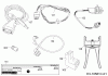 Robomow RC304U (White) 22ACBW-A619 (2018) Ersatzteile Kabel, Kabelanschluß, Regensensor, Werkzeug