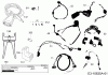 Robomow RS615U (White) 22ASBW-A619 (2018) Ersatzteile Kabel, Kabelanschluß, Regensensor, Werkzeug