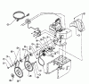 MTD E 640 F 31AE640F678 (1998) Listas de piezas de repuesto y dibujos Drive system, Milling drive