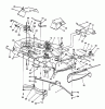 White 48-Z 53AC235M679 (1998) Listas de piezas de repuesto y dibujos Deflector, Deck housing, Wheels