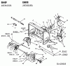 MTD E 660 G 31BT660G678 (2003) Listas de piezas de repuesto y dibujos Auger housing, Auger, Auger gearbox