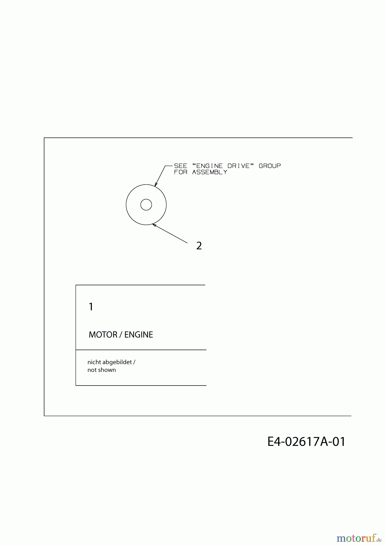  White Schneefräsen E 660 G 31AE6LLG590  (2007) Motor
