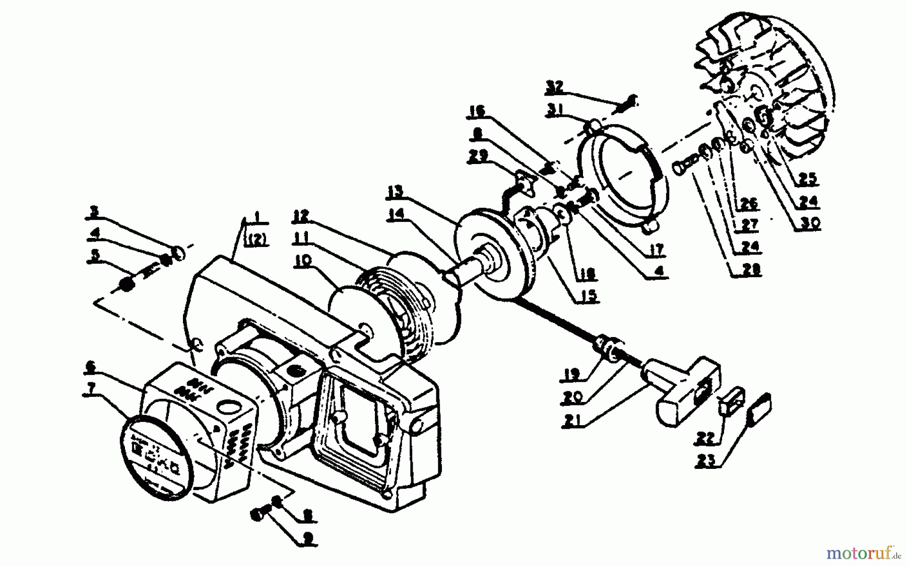  Echo Sägen, Kettensägen CS-451VL - Echo Chainsaw Starter