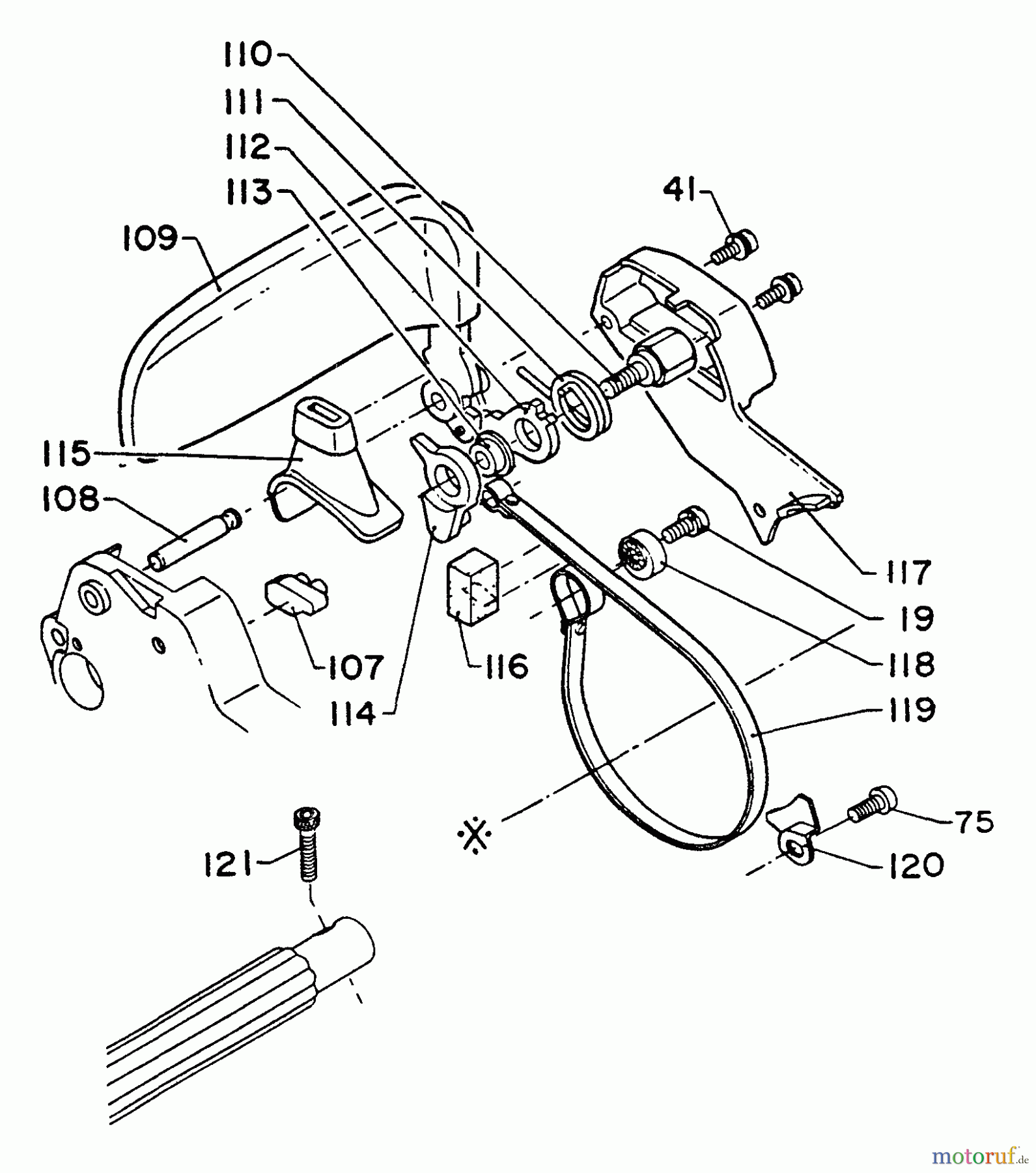Echo Sägen, Kettensägen CS-500EVLP - Echo Chainsaw Chain Brake
