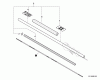 Echo PPF-225 - Pole Saw / Pruner, S/N: S63413001001 - S63413999999 Listas de piezas de repuesto y dibujos Main Pipe Assembly, Driveshaft