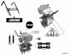 Echo TC-210 - Tiller/Cultivator, S/N: E14013001001 - E14013999999 Ersatzteile Labels