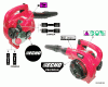 Echo PB-250LN - Blower/Vacuums, Listas de piezas de repuesto y dibujos Labels