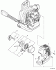 Echo PB-261L - Back Pack Blower, S/N: P07411001001 - P07411999999 Ersatzteile Engine Cover, Starter