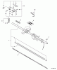 Echo SRM-211SB - String Trimmer, S/N: 09001001 - 09999999 Ersatzteile Main Pipe Assembly, Driveshaft, Coupler -- Upper