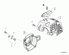 Echo WP-1000 - Water Pump, S/N: W15103001001 - W15103999999 (Type 1E) Listas de piezas de repuesto y dibujos Covers