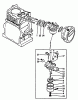 Echo WP-2000 - Water Pump, S/N: A0000 - A1009 Listas de piezas de repuesto y dibujos Carburetor