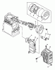 Echo WP-2000 - Water Pump, S/N: A1010 - A9999 Listas de piezas de repuesto y dibujos Intake, Exhaust, Air Cleaner