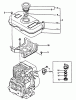 Echo WP-3000 - Water Pump, S/N: F0000 - F7298 Listas de piezas de repuesto y dibujos FUEL TANK
