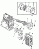 Echo WP-3000 - Water Pump, S/N: F0000 - F7298 Listas de piezas de repuesto y dibujos Intake, Exhaust, Air Cleaner