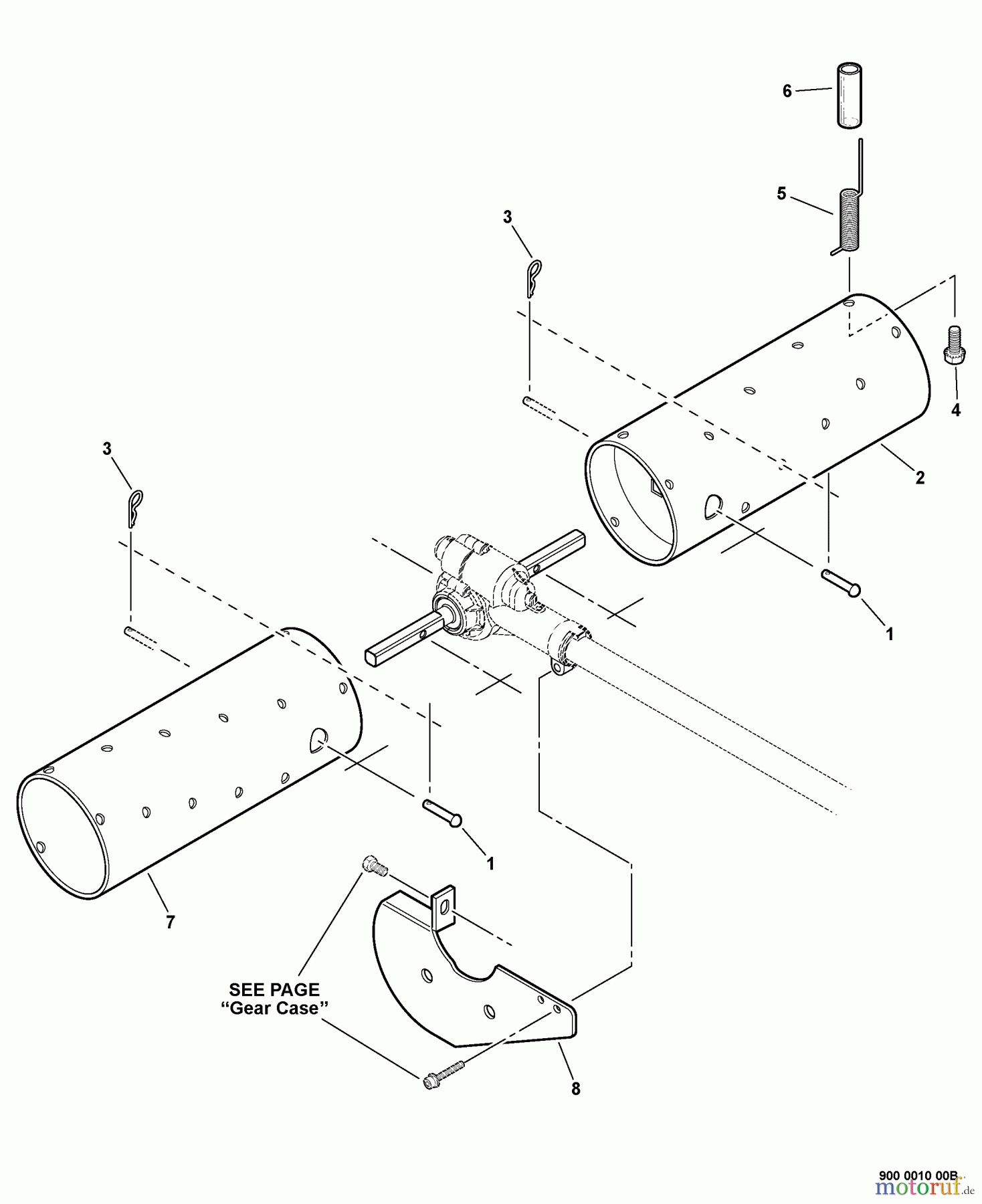  Echo Trimmer Zubehör 99944200563 - Echo ProThatch Attachment Thatching Drums