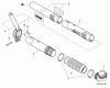 Echo PB-500H - Back Pack Blower, S/N: P02311001001 - P02311999999 Spareparts Posi-Loc Blower Tubes