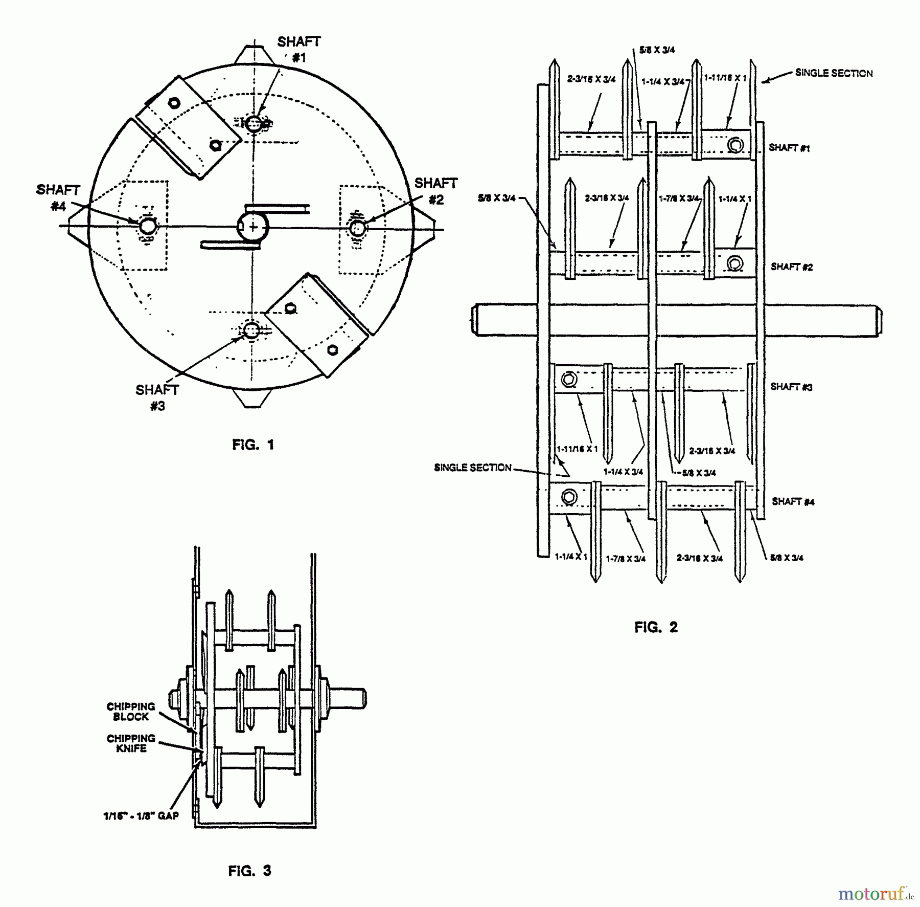  Echo Bläser / Sauger / Häcksler / Mulchgeräte	 SH-8000E - Echo Chipper/Shredder, S/N: E081543 1992-1993 Models Shredder Kit
