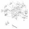 Echo EG-1200 - Portable Generator Listas de piezas de repuesto y dibujos Electrical Panel