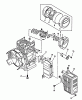 Echo EG-1500 - Portable Generator, S/N: 00000 - 03796 Listas de piezas de repuesto y dibujos Air Cleaner And Muffler