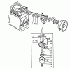 Echo EG-1500 - Portable Generator, S/N: 00000 - 03796 Listas de piezas de repuesto y dibujos Carburetor