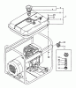 Echo EG-2300 - Portable Generator, S/N: 03372 - 99999 Listas de piezas de repuesto y dibujos Fuel Tank