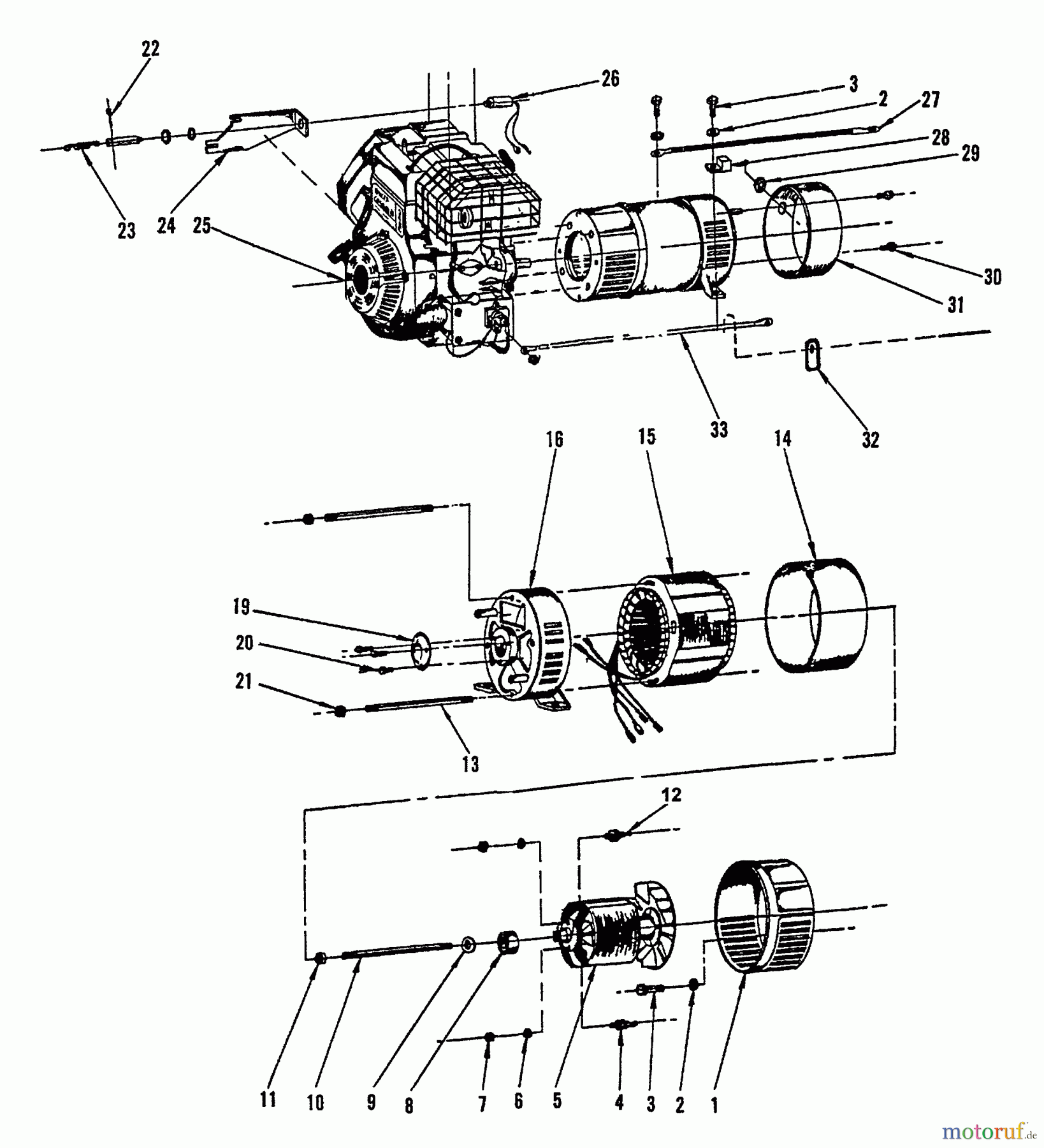 Echo Stromerzeuger EG-7601E - Echo Portable Generator Generator, Idle Ctrl
