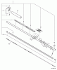 Echo HCA-261 - Hedge Trimmer, S/N: 06001001 - 06999999 Pièces détachées Main Pipe Assembly, Driveshaft  S/N: 06003502 - 06999999