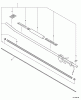 Echo SHC-261 - Shaft Hedge Trimmer, S/N: 06001001 - 06999999 Listas de piezas de repuesto y dibujos Main Pipe Asy, Flexible Driveshaft