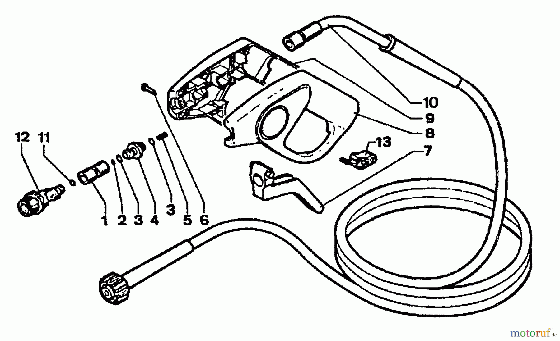 Echo Hochdruckreiniger HPP-1900 - Echo Pressure Washer Hose, Gun