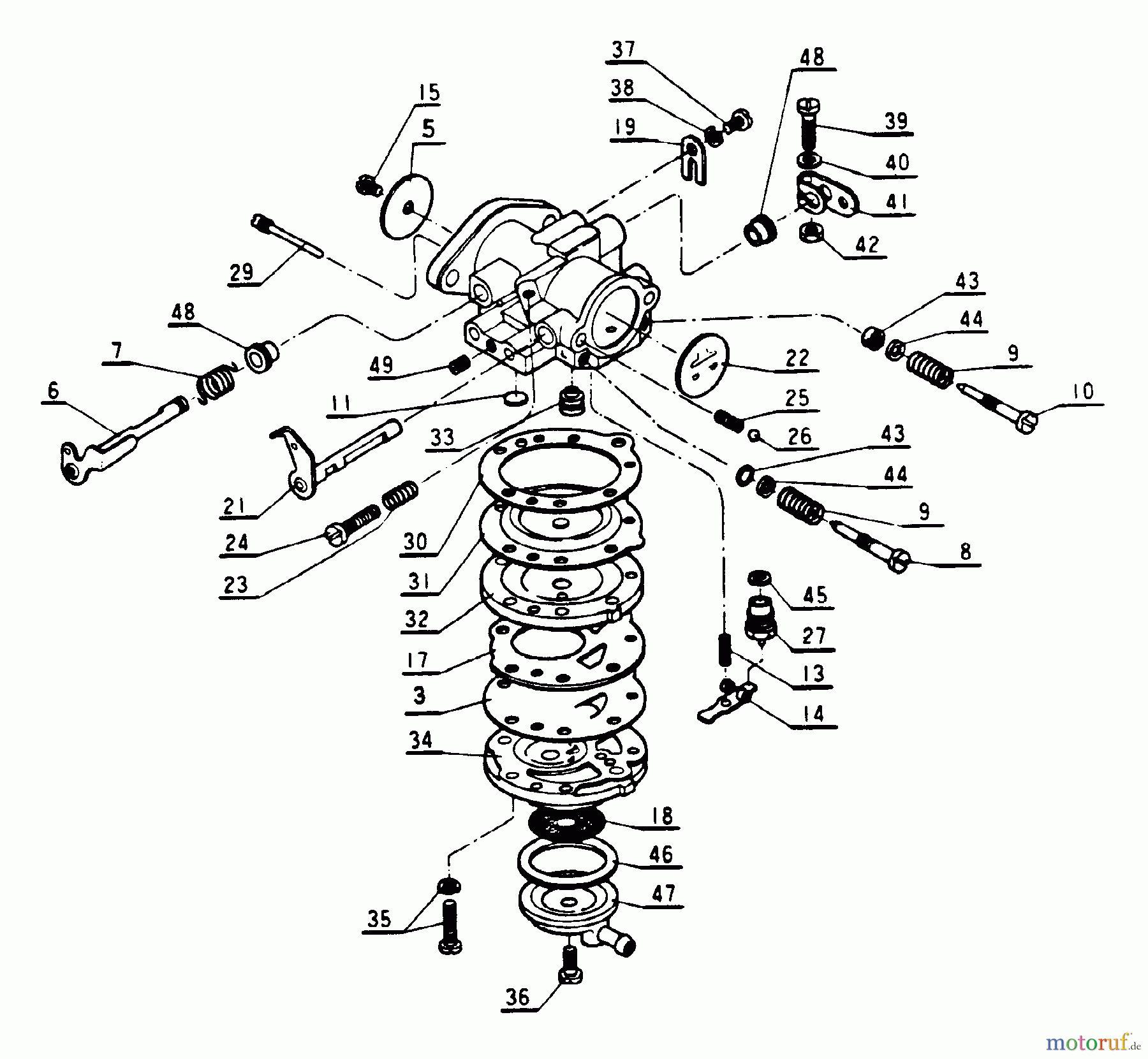  Echo Sägen, Kettensägen CS-100 - Echo Chainsaw Carburetor
