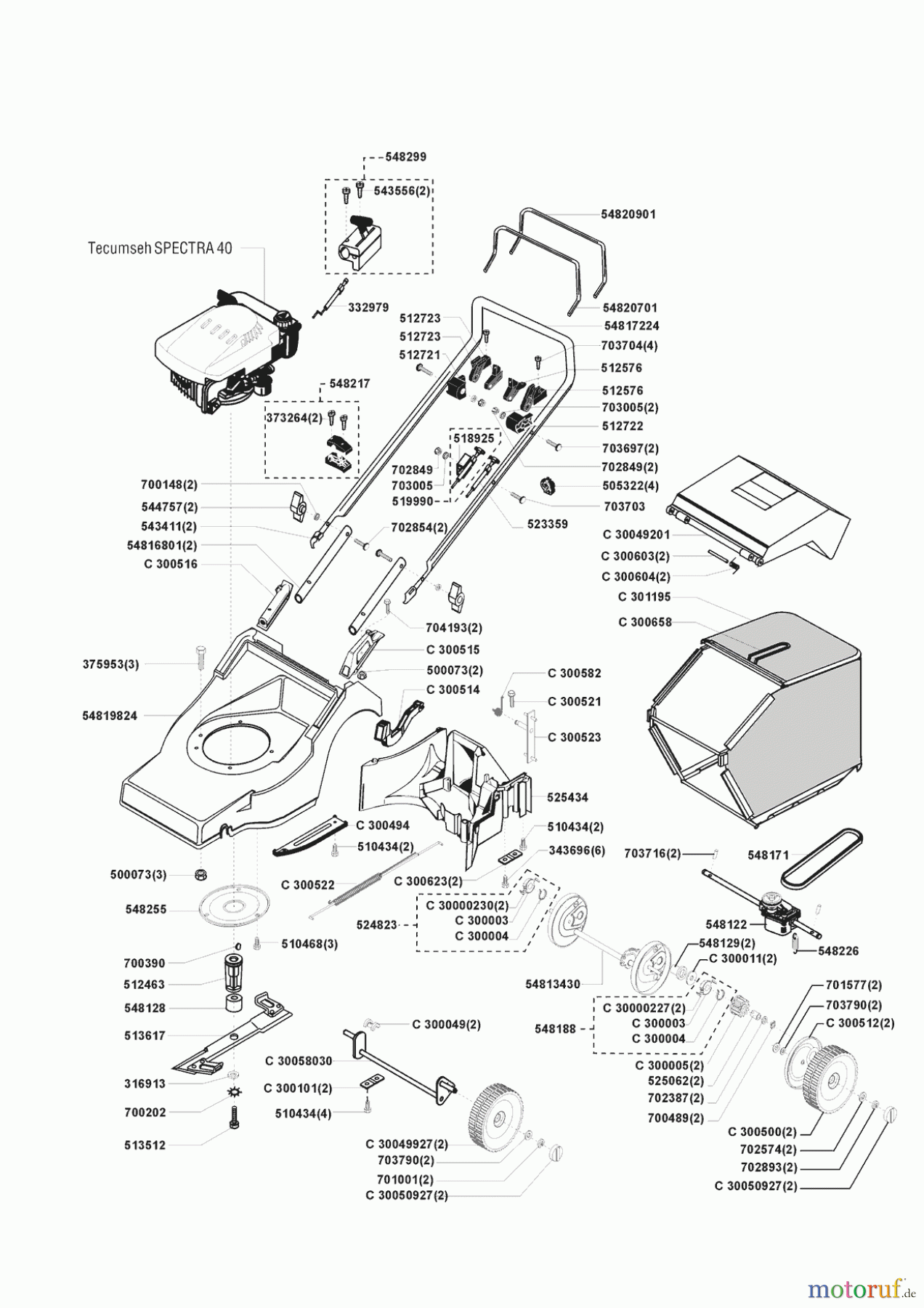  AL-KO Gartentechnik Benzinrasenmäher Apollo 40 AR Seite 1