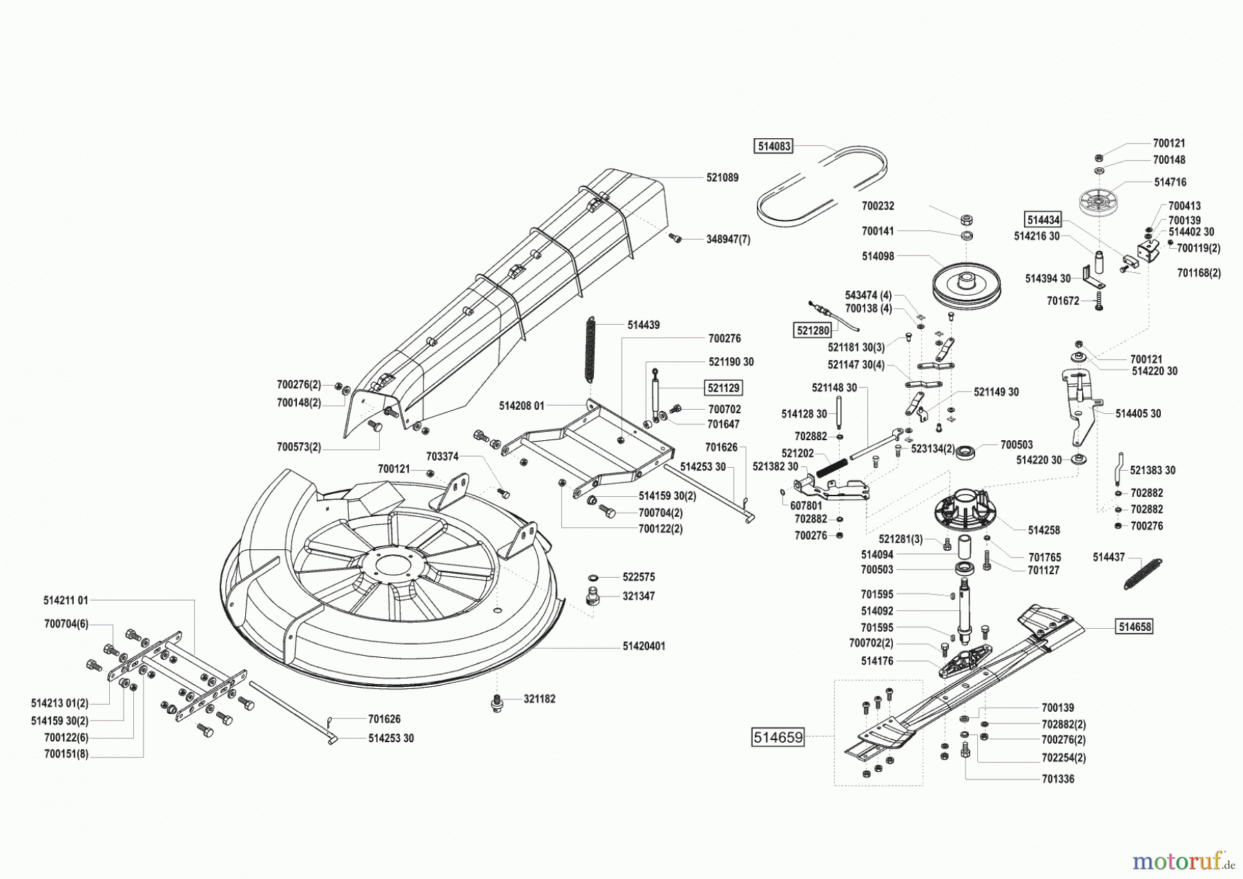  AL-KO Gartentechnik Rasentraktor T 900 vor 01/2002 Seite 5