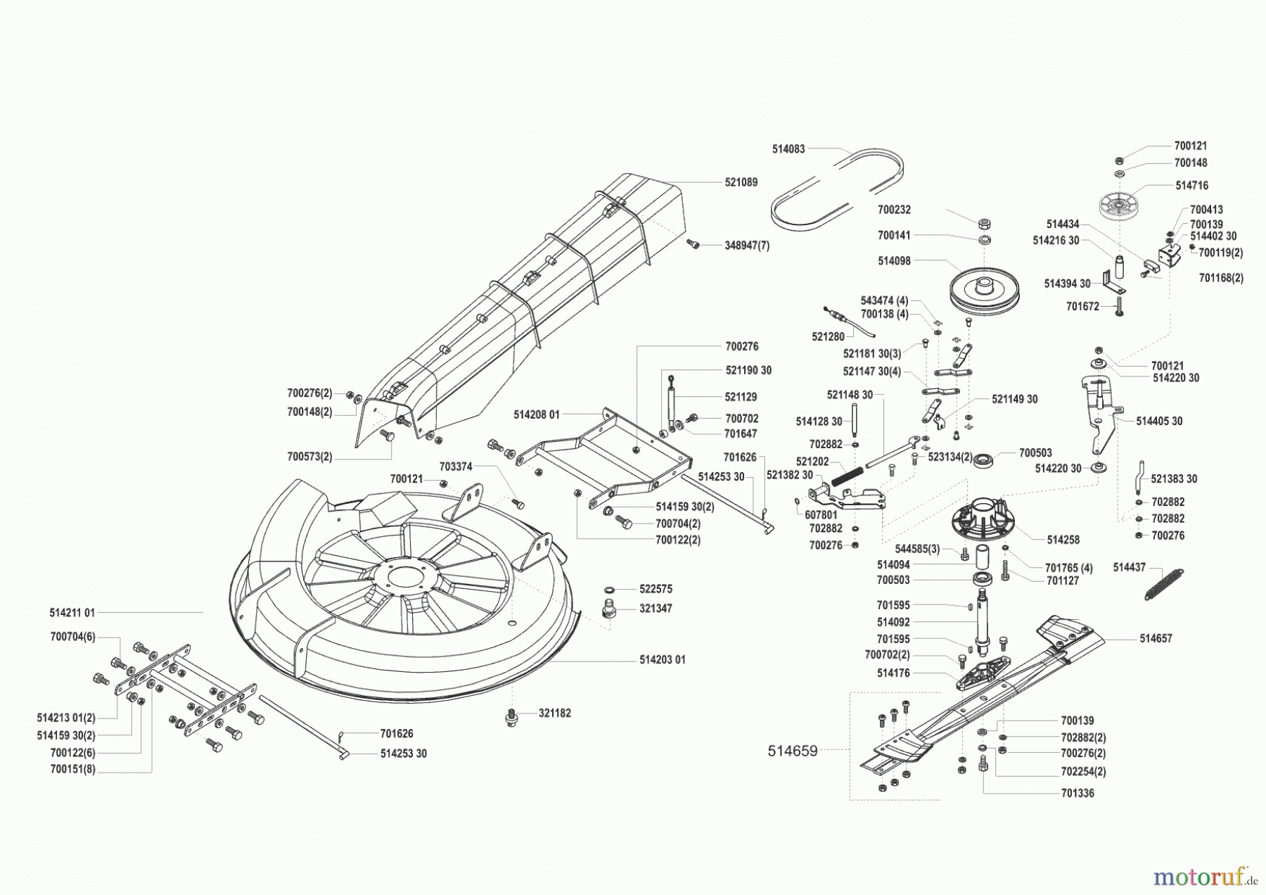  Turbosilent Gartentechnik Rasentraktor 12-75  02/2001 Seite 5