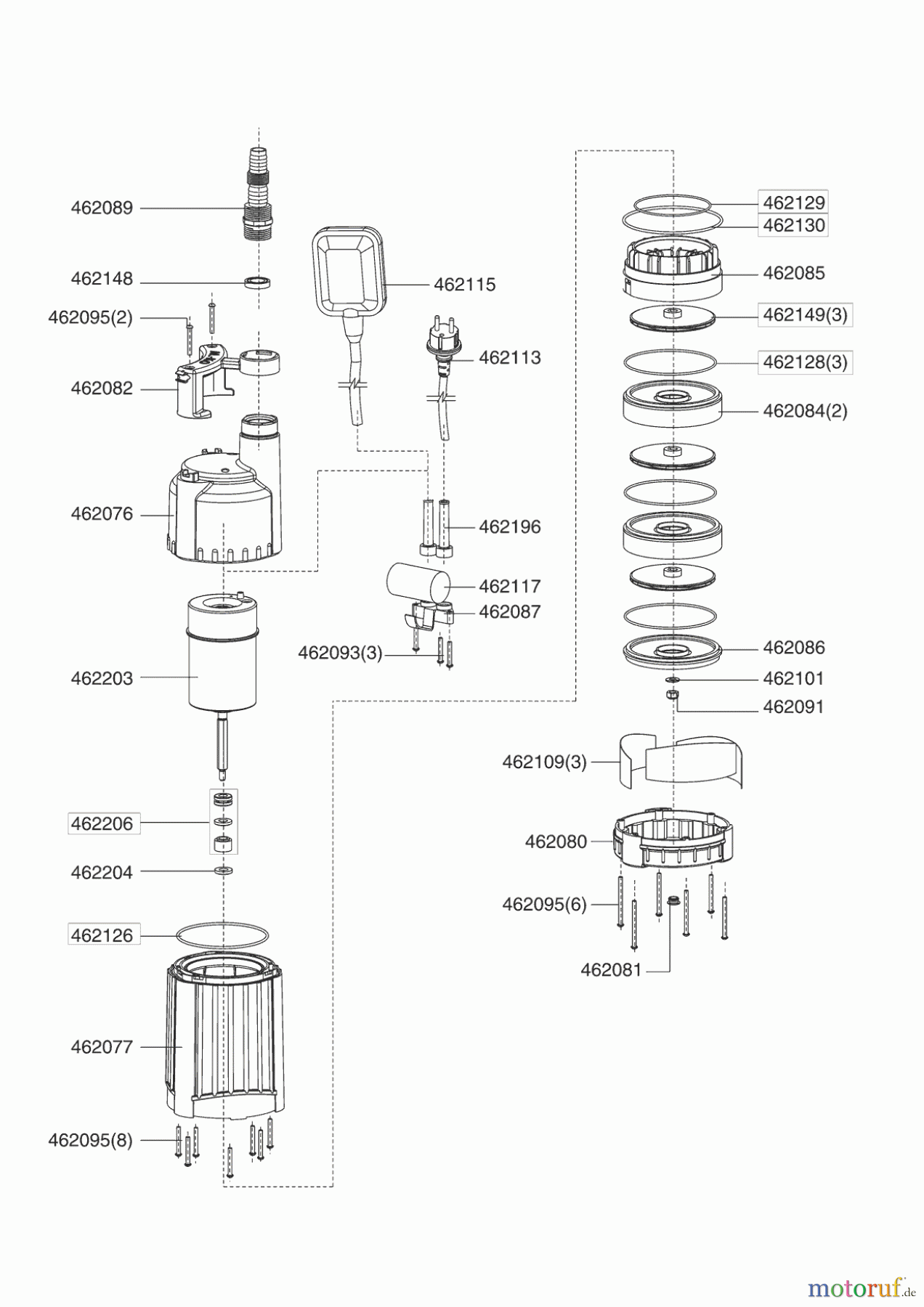  AL-KO Wassertechnik Tauchdruckpumpen TDS 1001-3 Seite 1