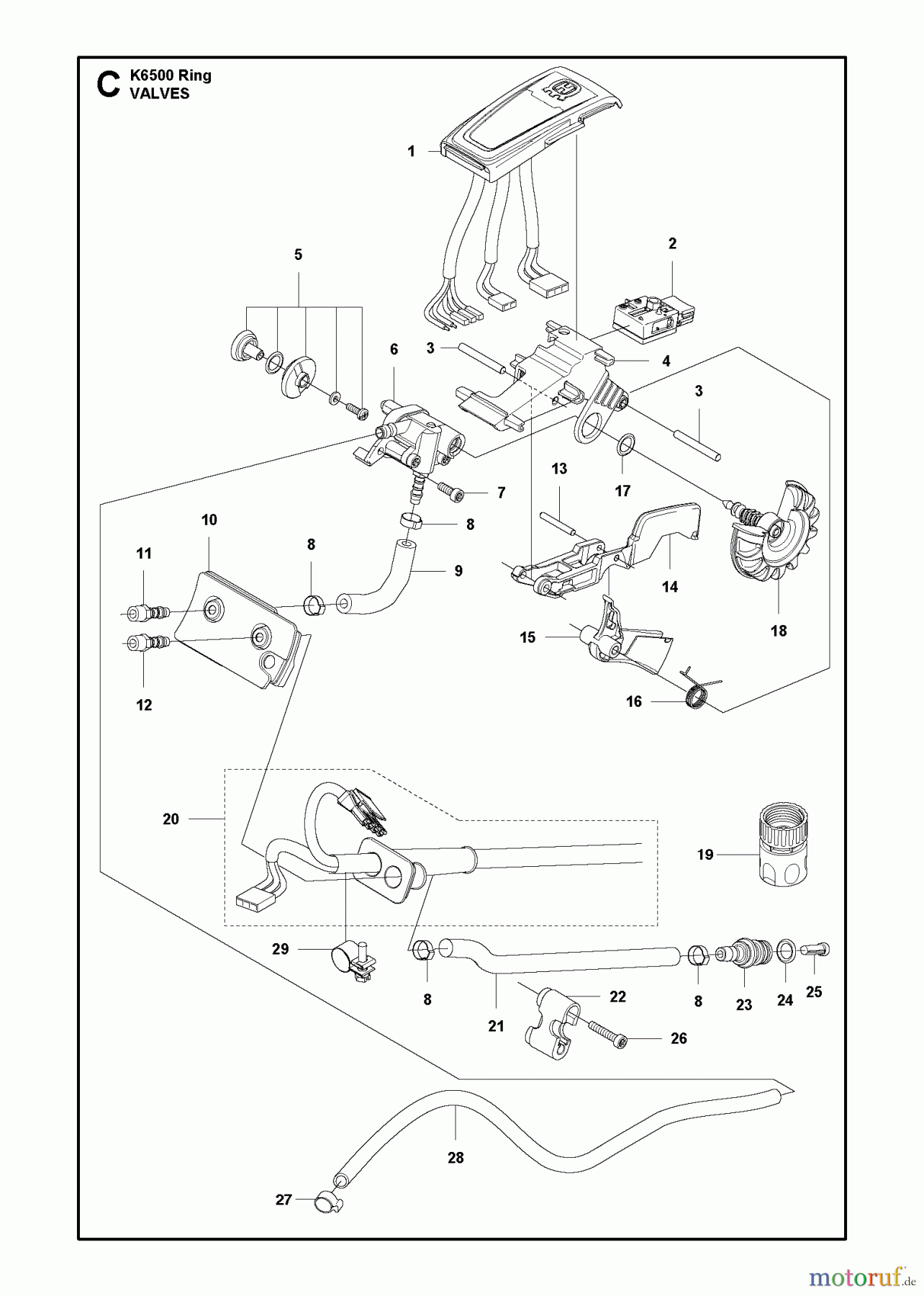  Trennschneider, Cut-Off K6500 RING, 2013-09 VALVES
