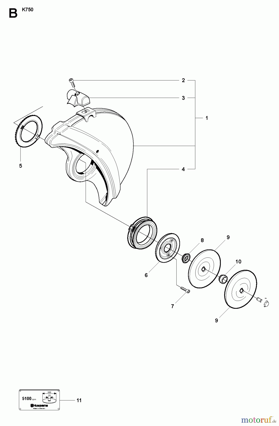  Trennschneider, Cut-Off K750, Oilguard, Rescue, 2007-07 WHEELS & TIRES