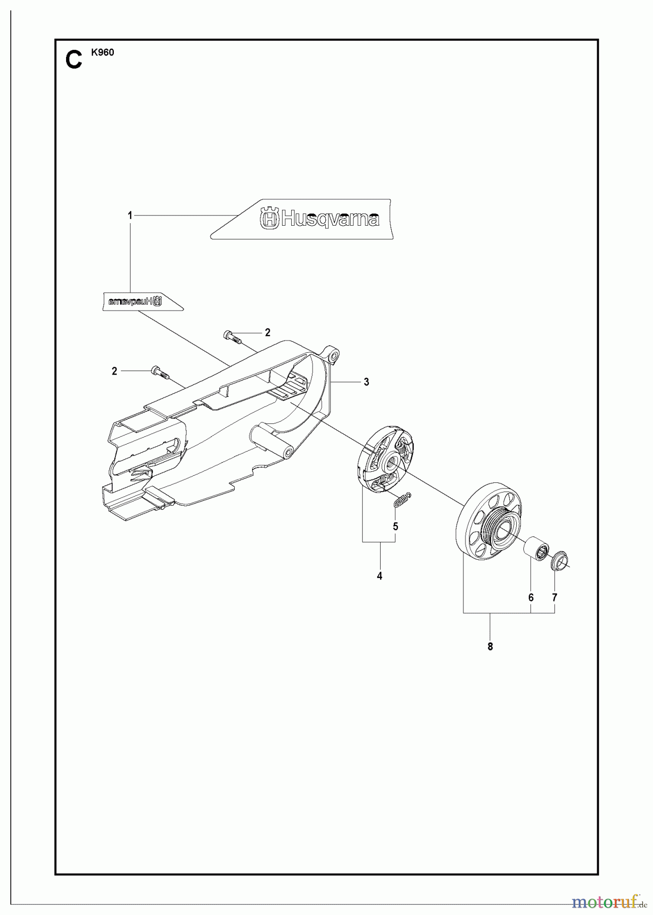  Trennschneider, Cut-Off K960 RESCUE, 2007-07 BELT GUARD
