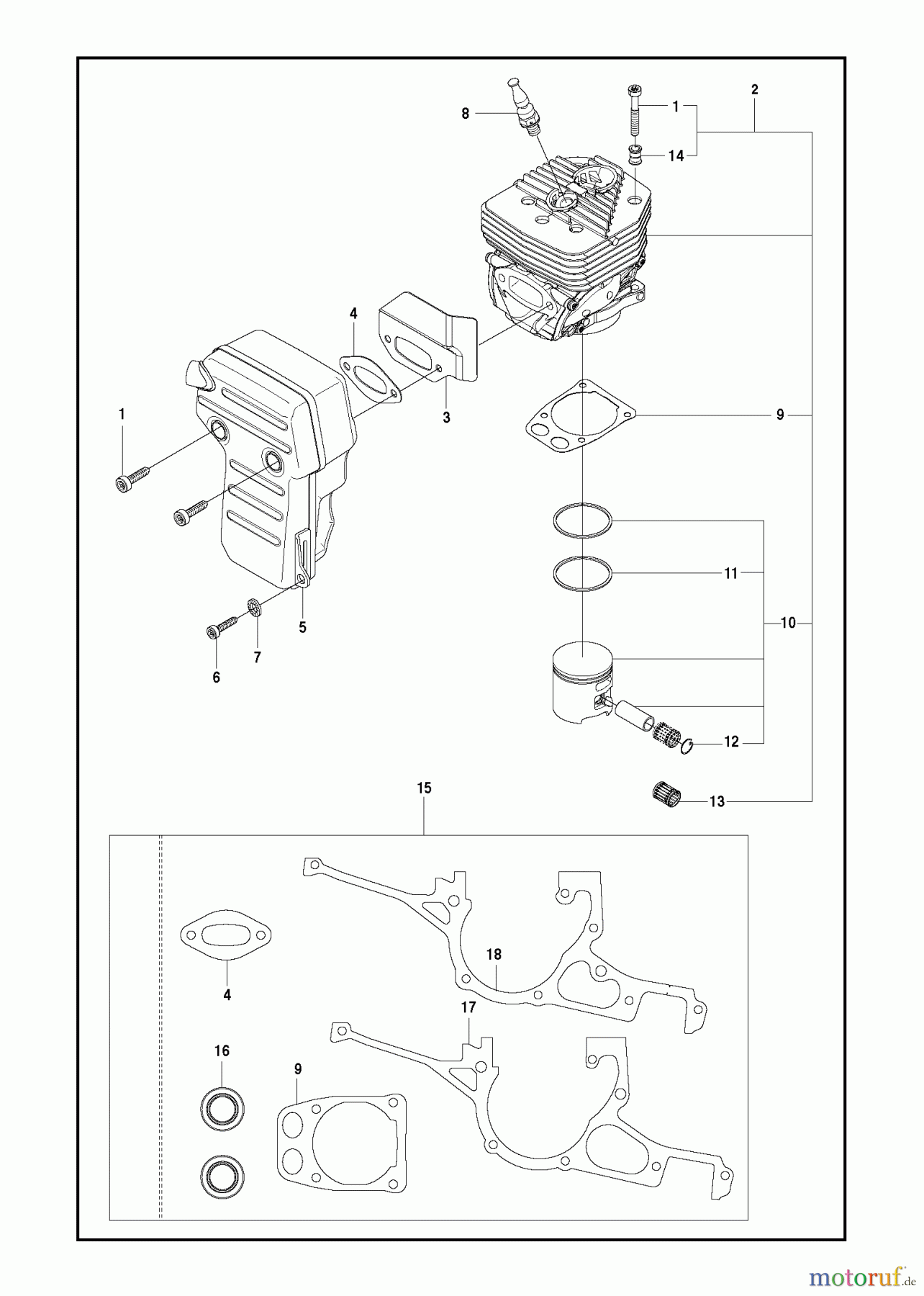  Trennschneider, Cut-Off K970 II, 2014-02 CYLINDER