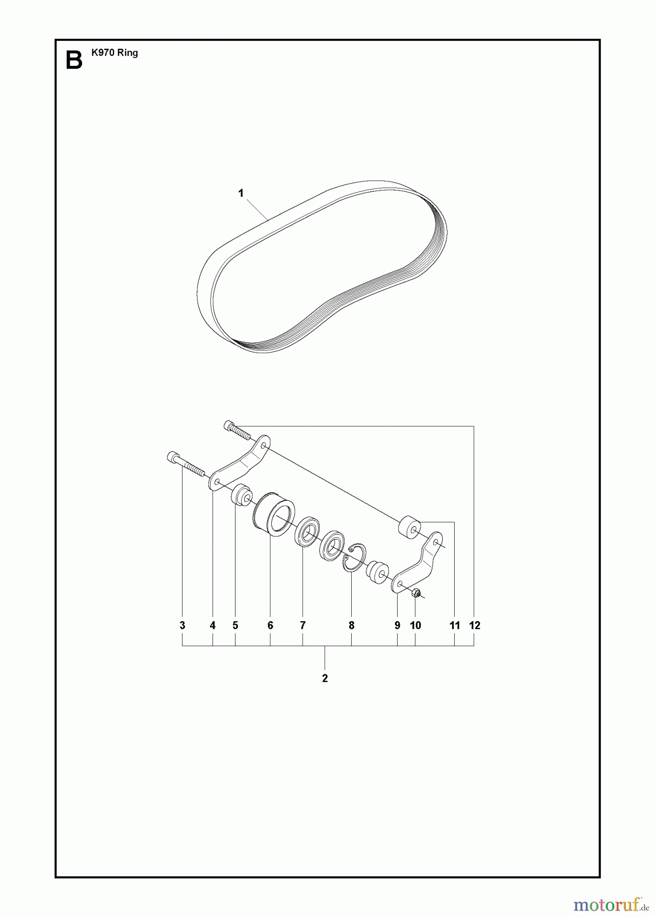  Trennschneider, Cut-Off K970 RING, 2011-12 BELT