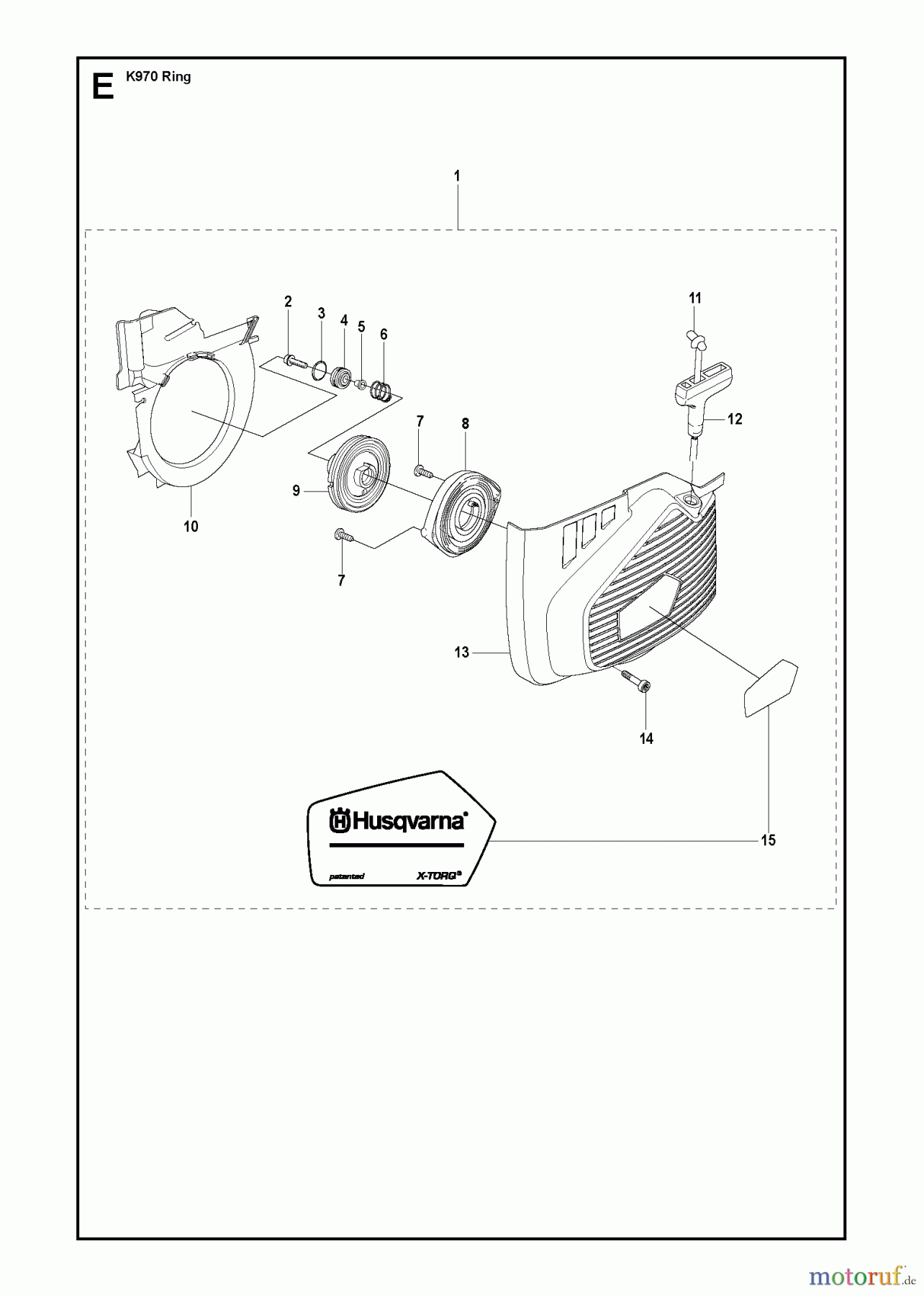  Trennschneider, Cut-Off K970 RING, 2011-12 STARTER