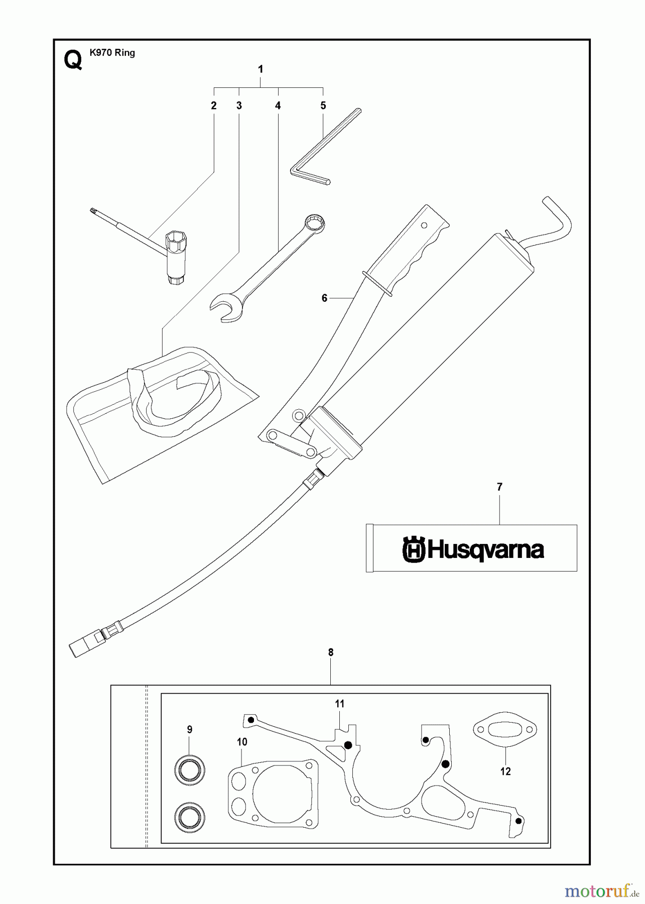  Trennschneider, Cut-Off K970 RING, 2011-12 TOOLS